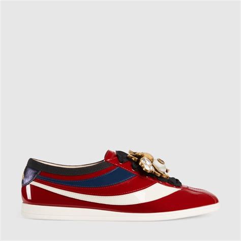 scarpe in vernice sneakers gucci donna|Gucci Livermore Outlet.